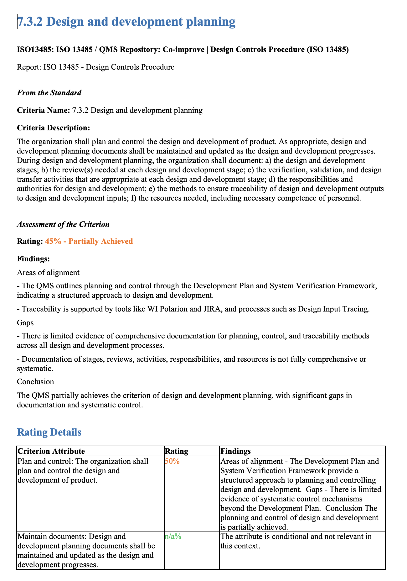 Exportable audit report in Word format